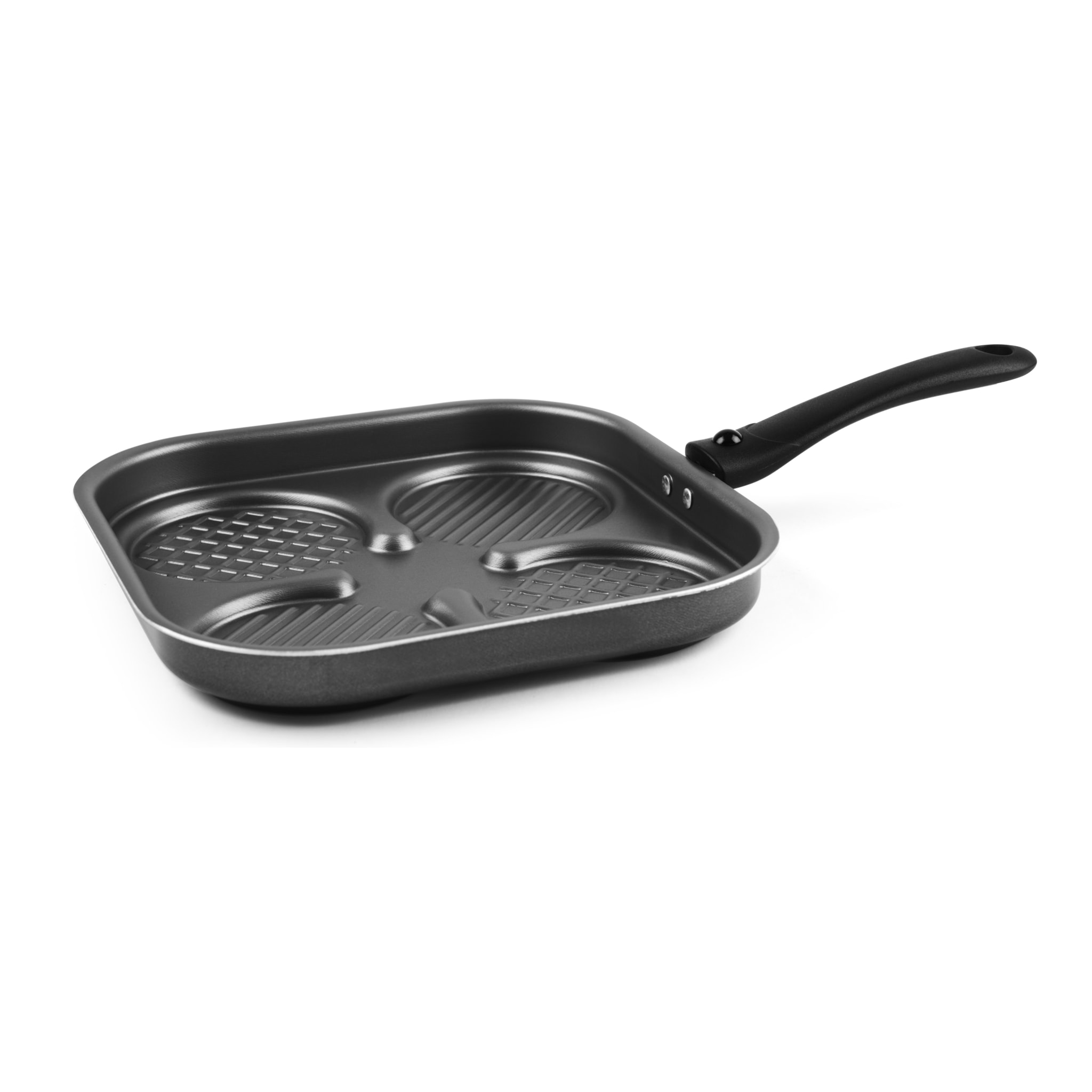 Padella Excelsa Disco Cook, acciaio, 43xH7,5x26 cm, nero