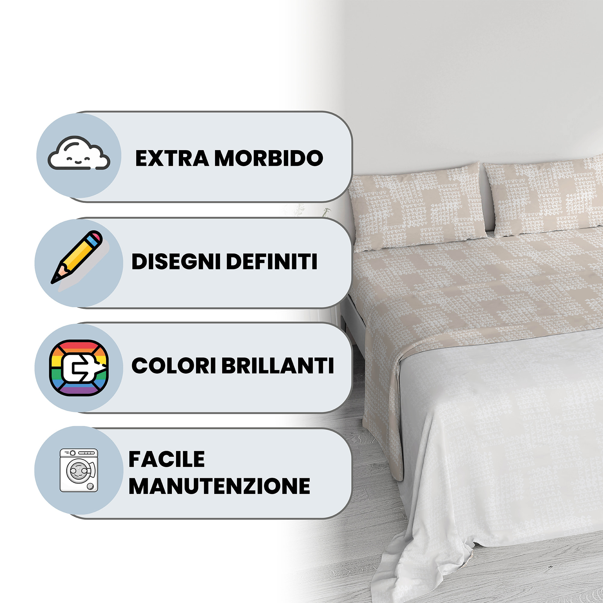 COMPLETO LETTO RIVER SINGOLO KURA