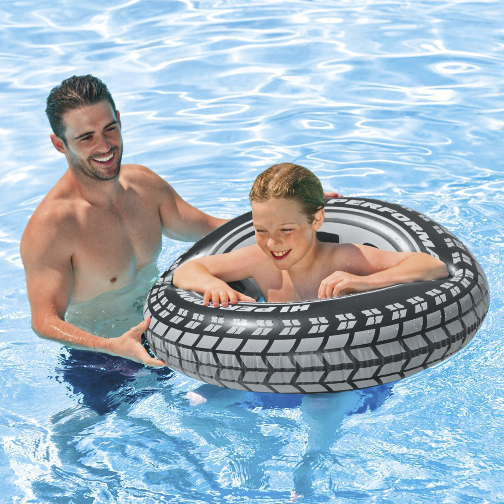 Intex Salvagente Ruota, 91 cm