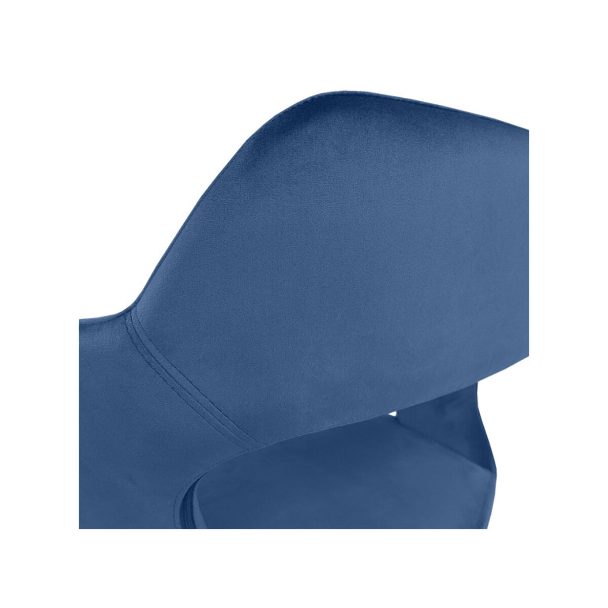 Chaise en velours avec accoudoirs - VALENTINA