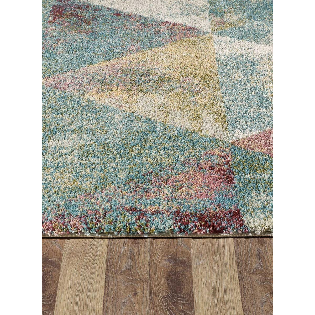 Tapis salon et chambre tissé motif scandinave LIJI