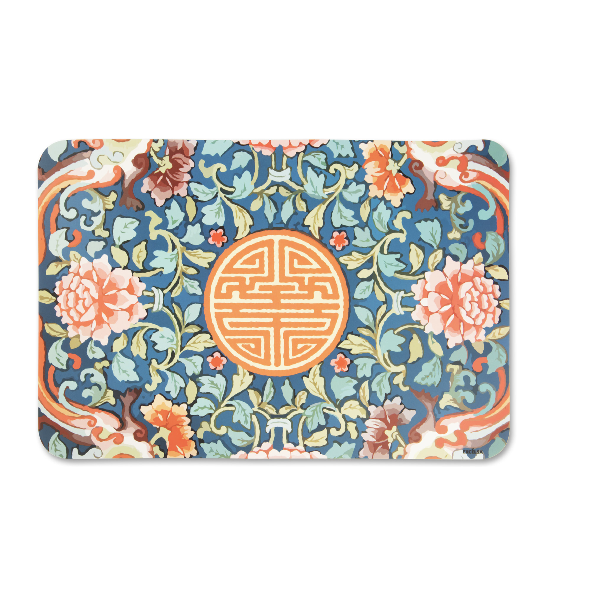 Set de 6 sets de table rectangulaires Excelsa – La Via Della Seta, Polypropylène Multicolore