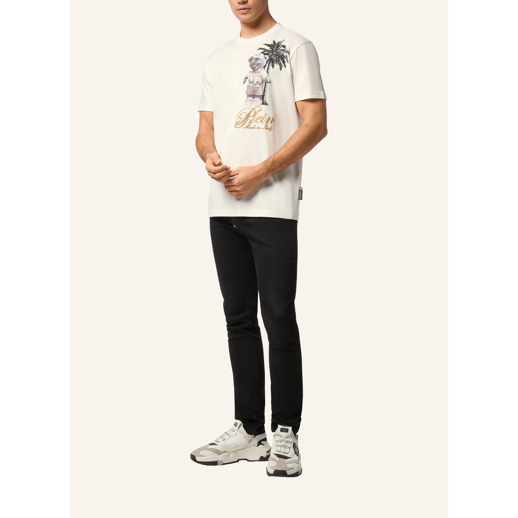 PHILIPP PLEIN Camiseta Cuello Redondo Ss TEDDY