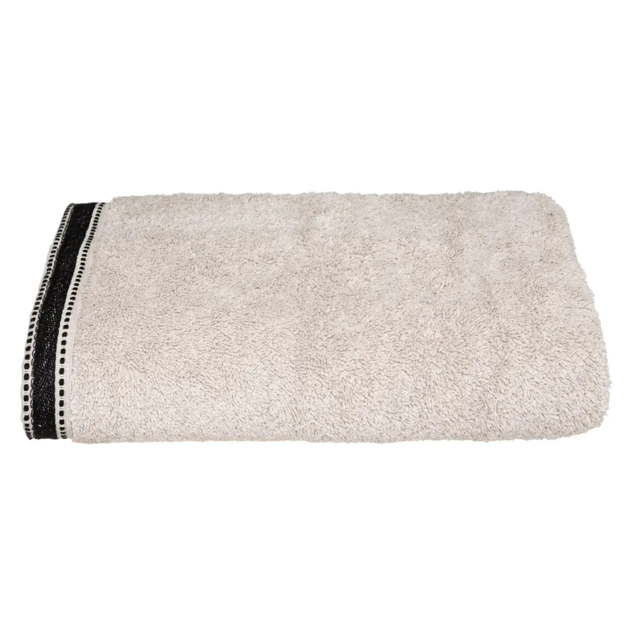Drap de douche "Joia" coton beige 70x130cm