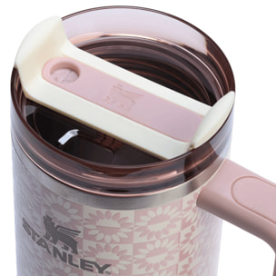 Borraccia Termica Con Cannuccia - 0,89L - QUENCHER® H2.O FLOWSTATE™ TUMBLER - Peach Whip Sunflower