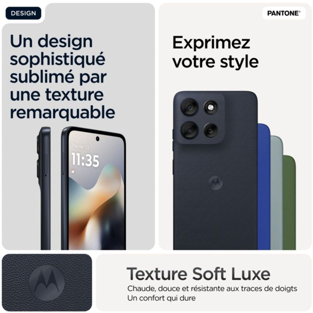 Smartphone MOTOROLA Pack G56 + Buds Bass