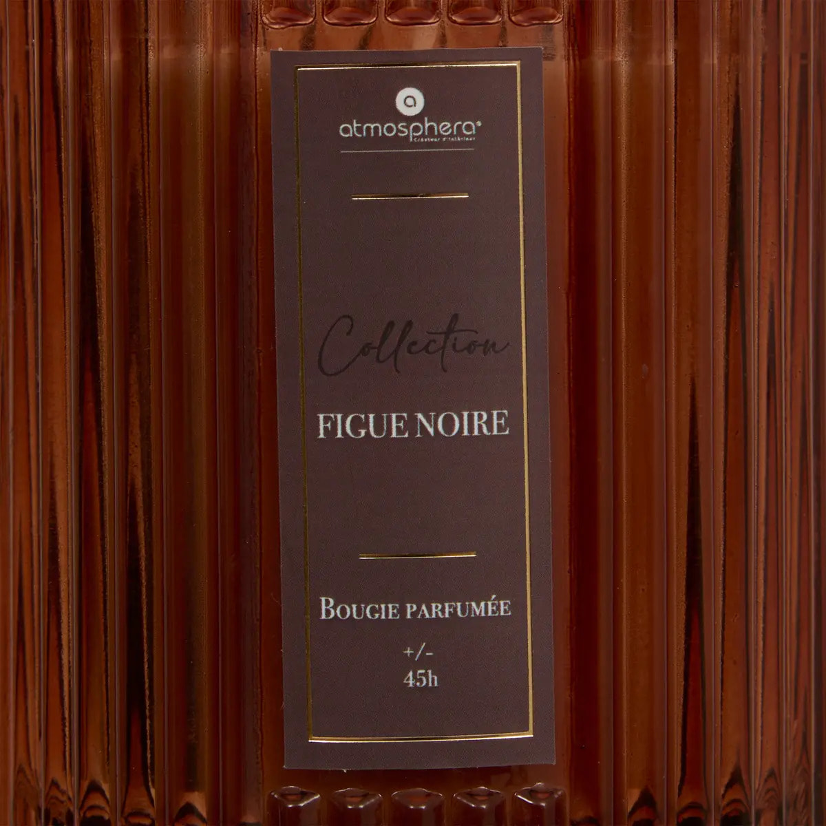 Bougie parfumée Albie 290g pot verre figue