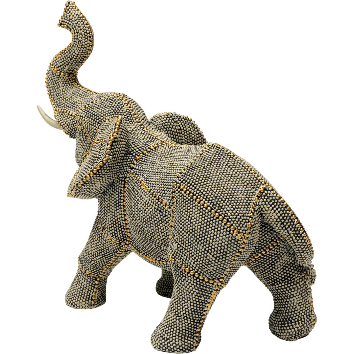 Déco éléphant perles 24cm Kare Design