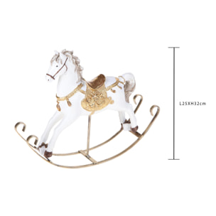 Cavallo a dondolo - Pezzi 2 - 25xH23x7cm - Bianchi Dino SpA