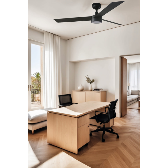 CRUISER L LED Ventilateur de plafond noir TUYA