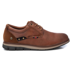 Zapato blucher/derby camel