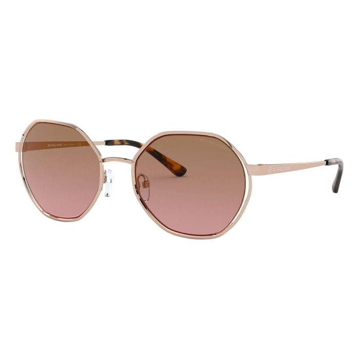 Michael Kors - lunettes de soleil - doré - Couleur des verres : marron - indice solaire : cat. 3