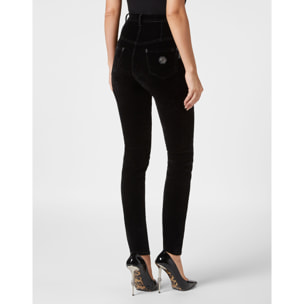 PHILIPP PLEIN Super High Waist Jegging SKULL