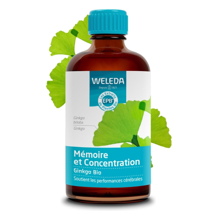 WELEDA - EPB Ginkgo Bio - Mémoire et Concentration 100 ml