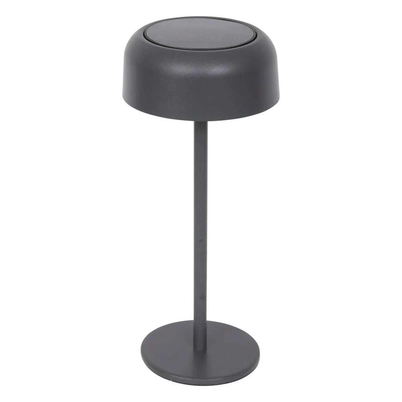 Lampe Bolty solaire gris graphite H30cm