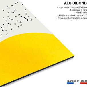 Tableau dessin 1000 oiseaux Tableau alu Dibond