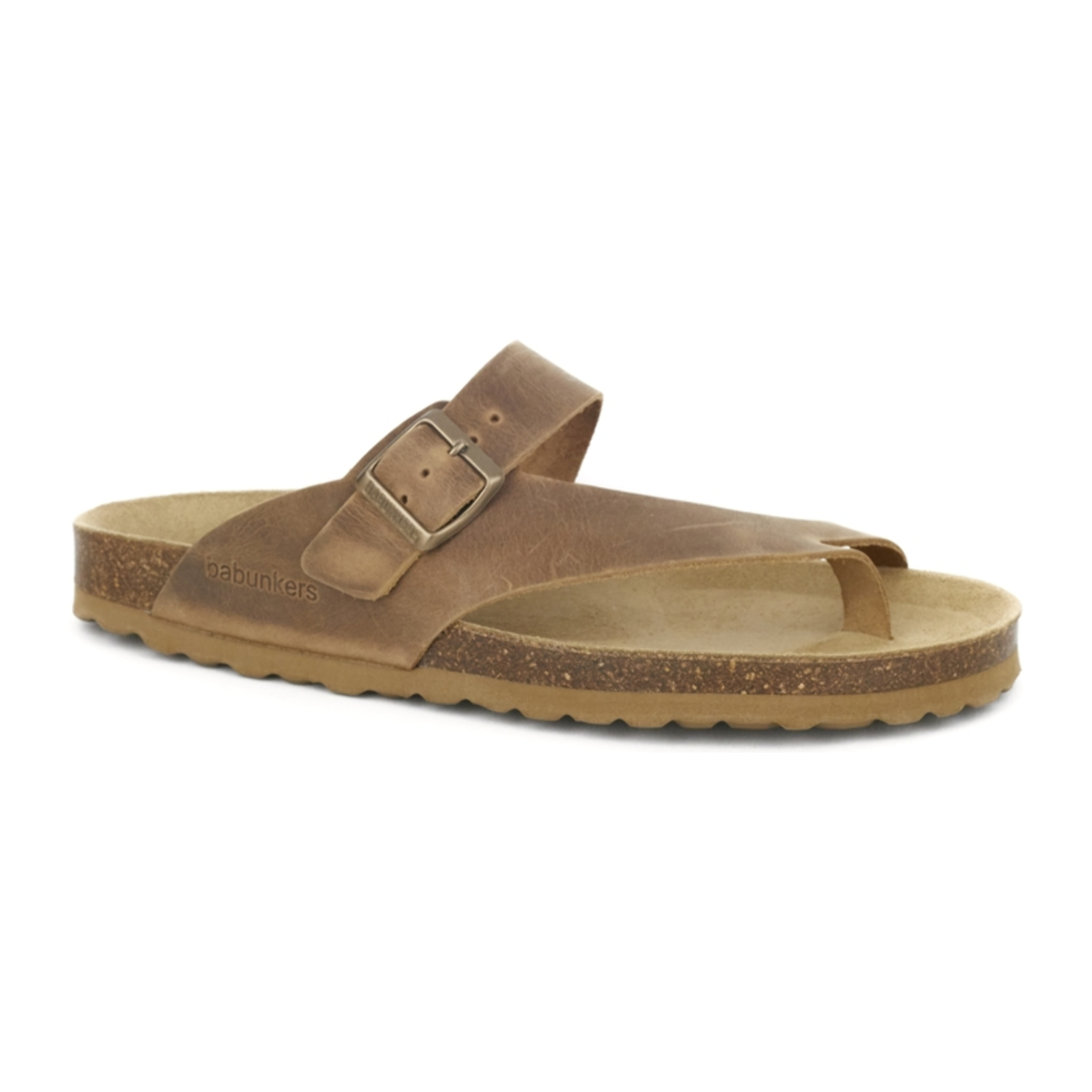 SANDALIA LANZAROTE BABUNKERS MARRON