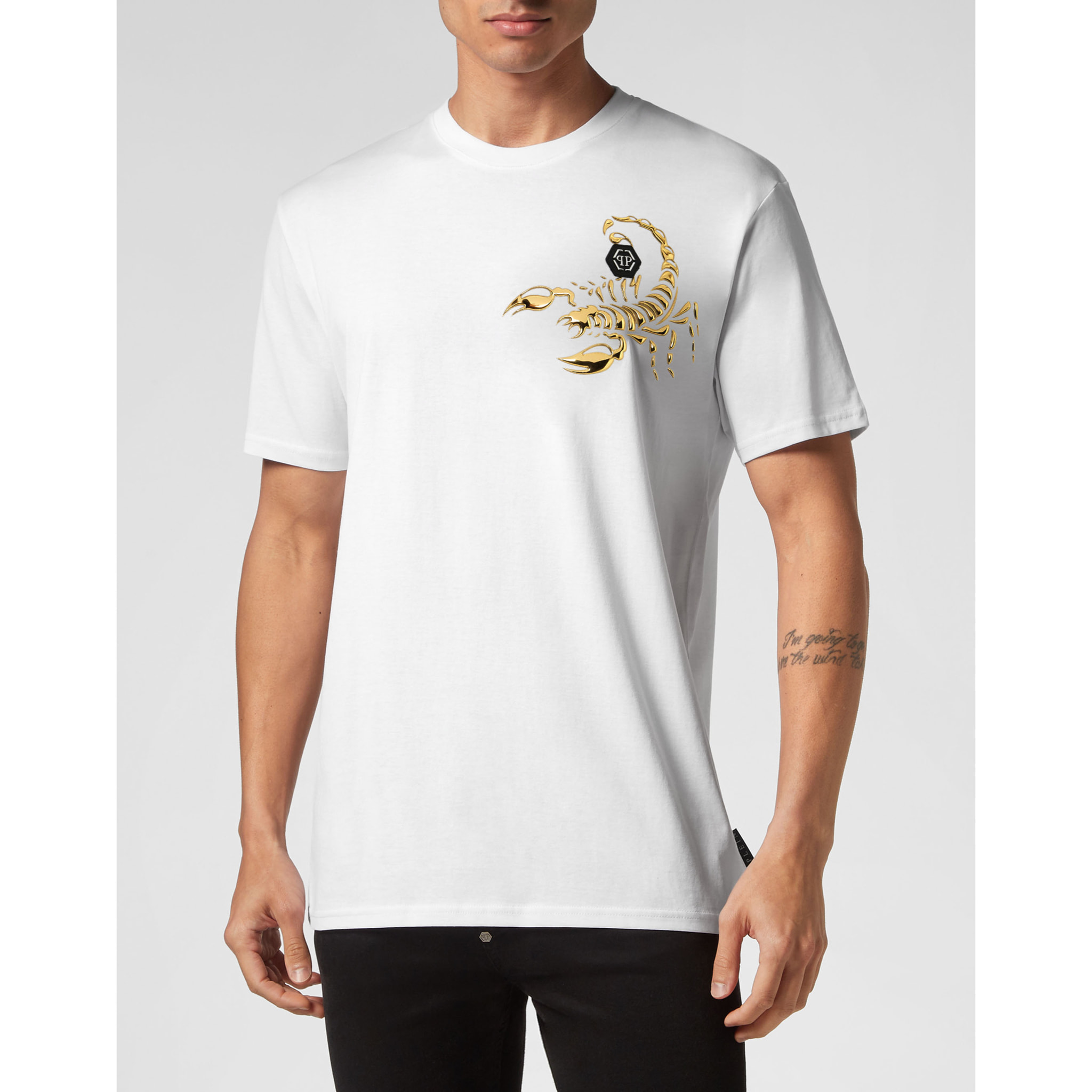 PHILIPP PLEIN Camiseta Cuello Redondo SCORPION