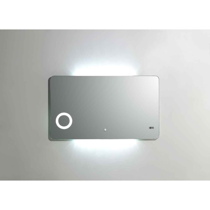 Miroir Led Silver Shadow - Gris clair