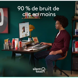 Souris sans fil LOGITECH Signature M650 L Graphite - grde taille