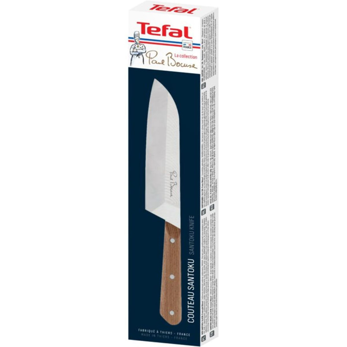 Couteau japonais TEFAL Santoku 16.5cm Collection Paul Bocuse