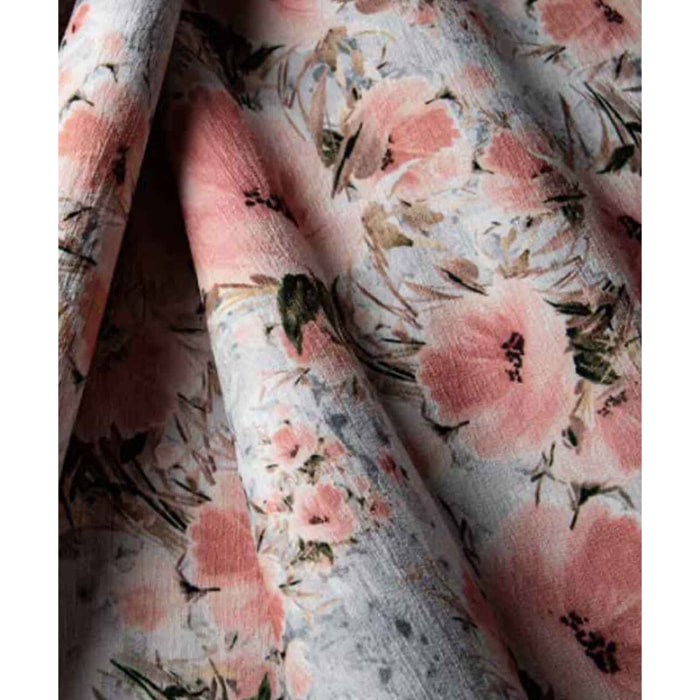 Tappeto EMOZIONI BOUQUET moderno floreale fiori rosa lavabile antiscivolo passatoia multiuso bagno cucina ingresso