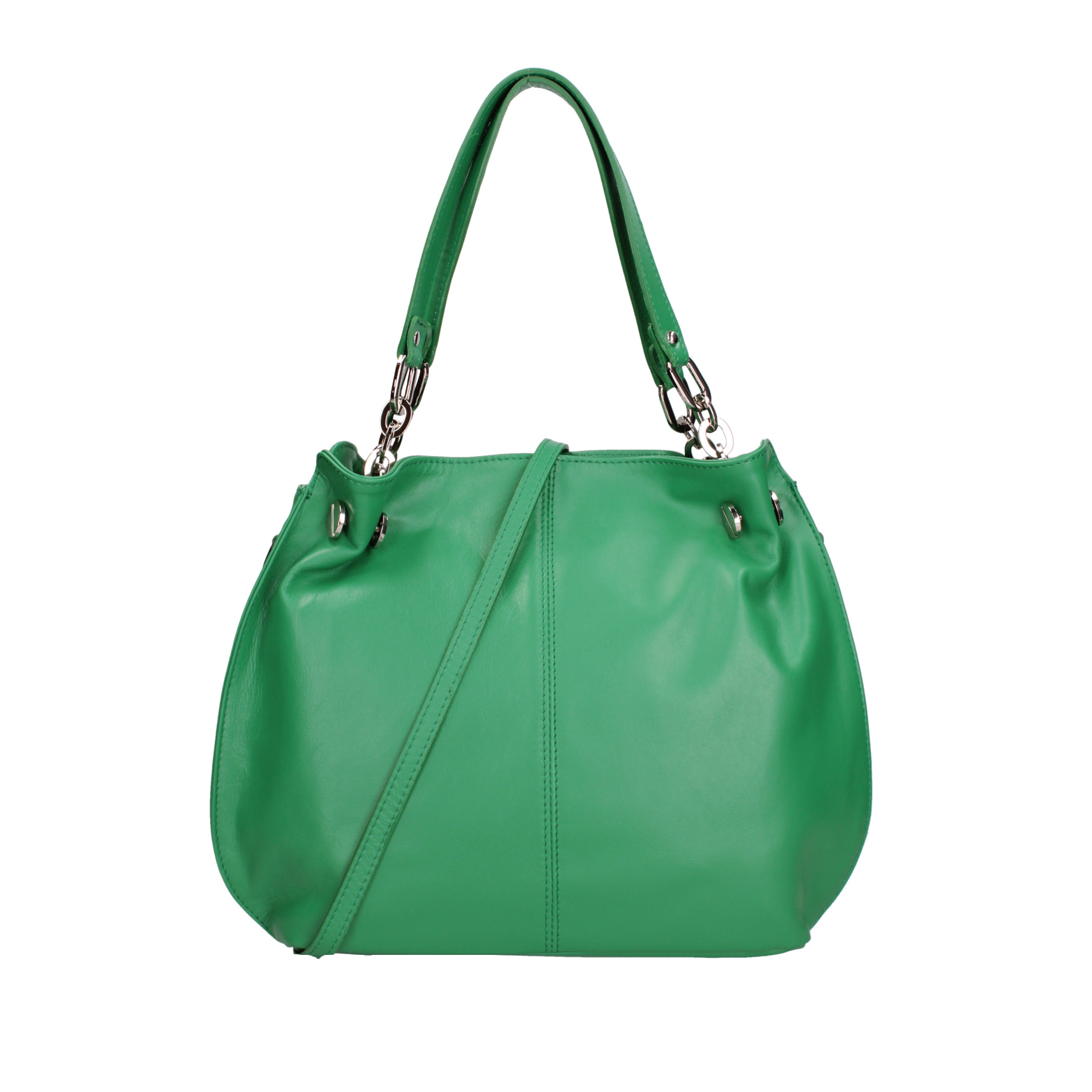 Borsa a mano da donna Made in Italy - Modello Ereba - 100% pelle - 38.0 x 30.0 x 12.0 cm