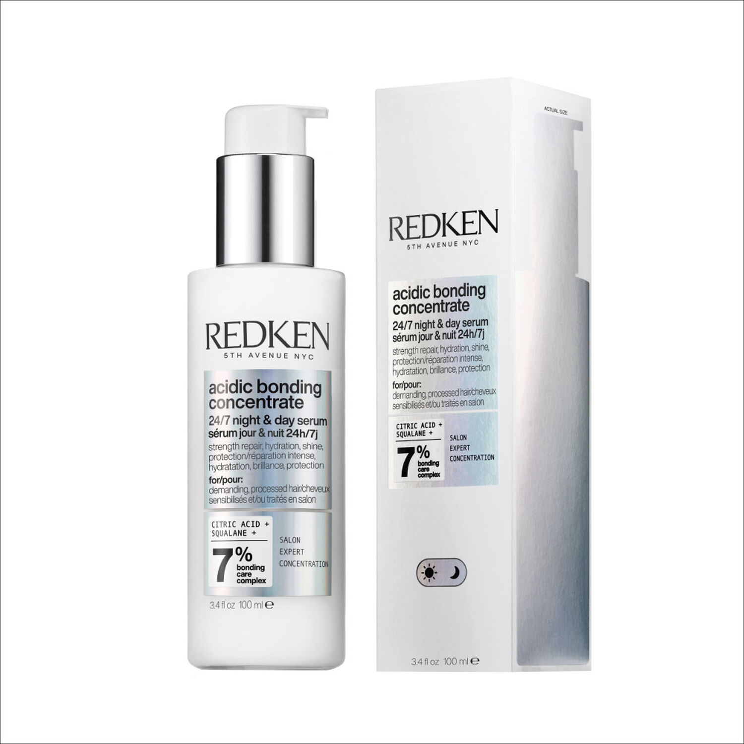 Acidic Bonding Concentrate - Sérum Jour & Nuit Réparateur Pour Cheveux Abimés