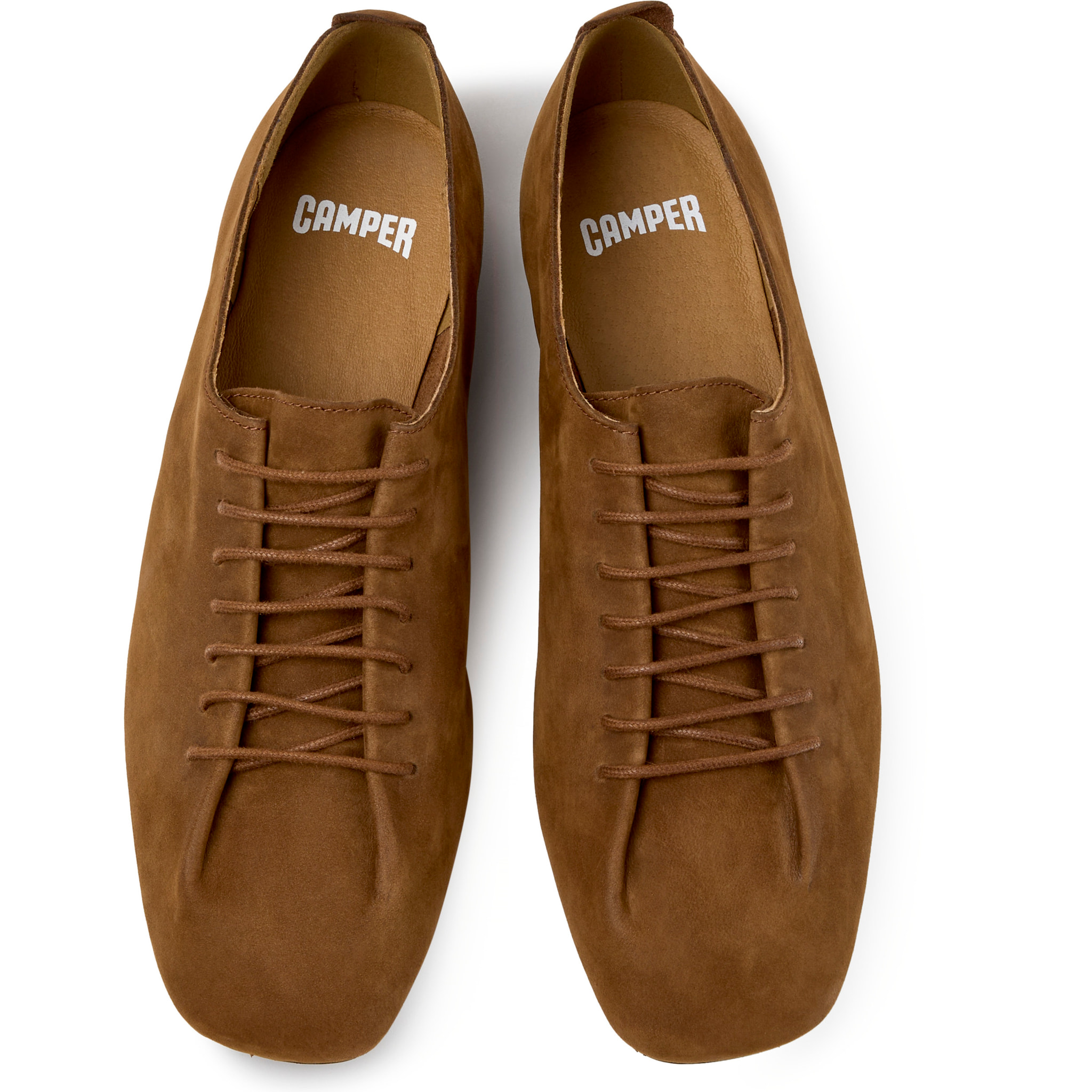 Bailarinas - CAMPER Casi Myra - Marron - Piel nobuk