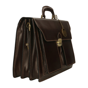 Chicca Borse Portadocumenti Marrone
