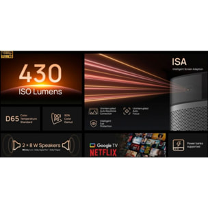 Vidéoprojecteur portable XGIMI MoGo 2 Pro Gen 2 - Google TV