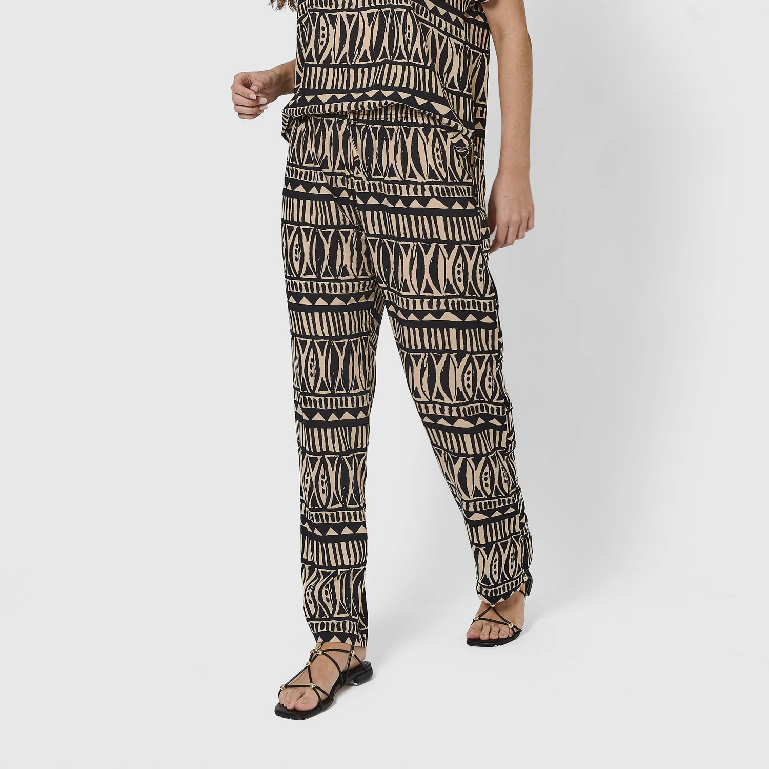 Pantalón viscosa tepec negro