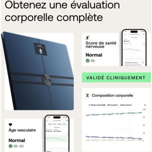 Pèse personne connecté WITHINGS Body Comp Noir