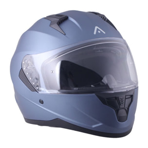 CASCO ADN INTEGRAL STELVIO TITANIO BLU METAL