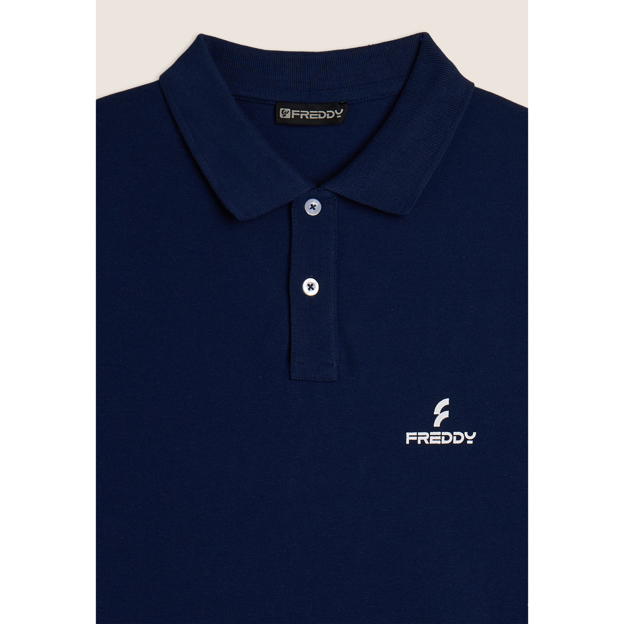 Polo Uomo in Piquet di Cotone 100% con Logo