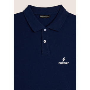Polo Uomo in Piquet di Cotone 100% con Logo