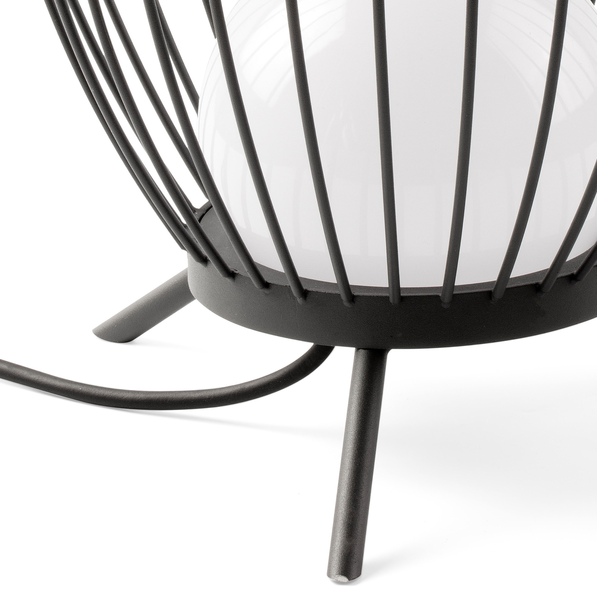 CAGE Lámpara portátil gris oscuro