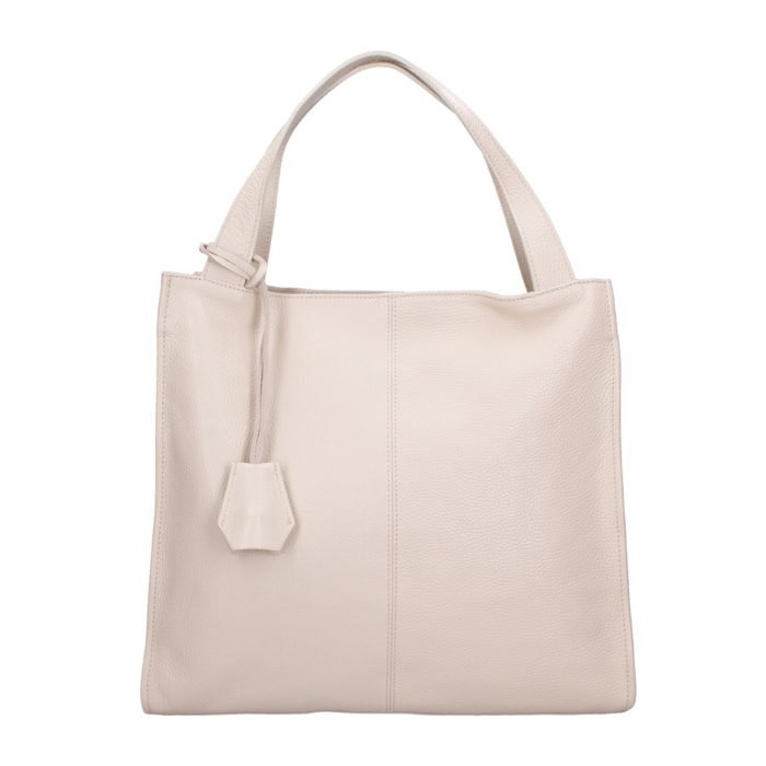 Borsa a spalla da donna - Modello Aelia - Vera pelle - 40.0 x 36.0 x 12.0 cm