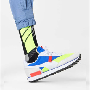 Calcetines scattered stripe crew