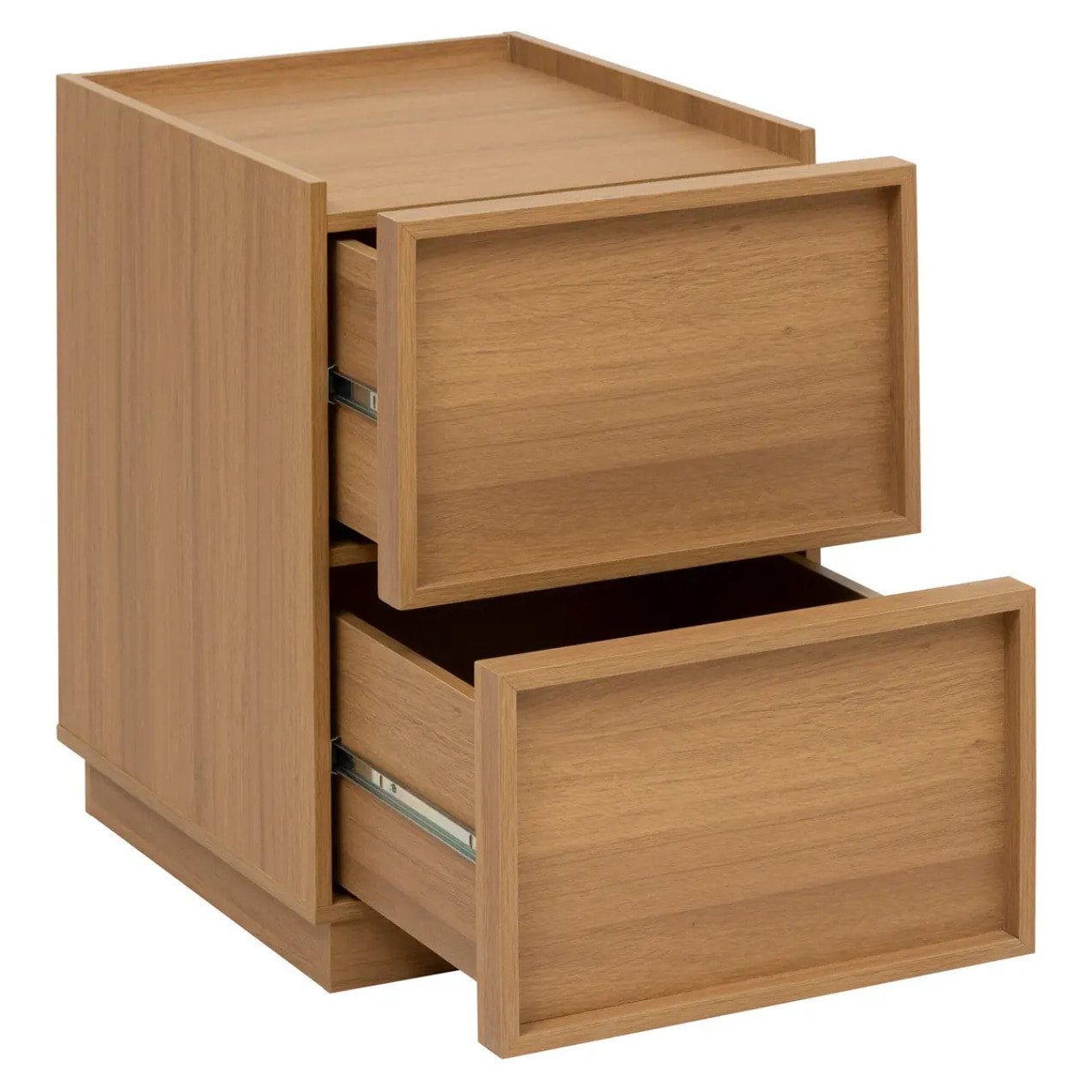 Table de chevet Framy 2 tiroirs en bois