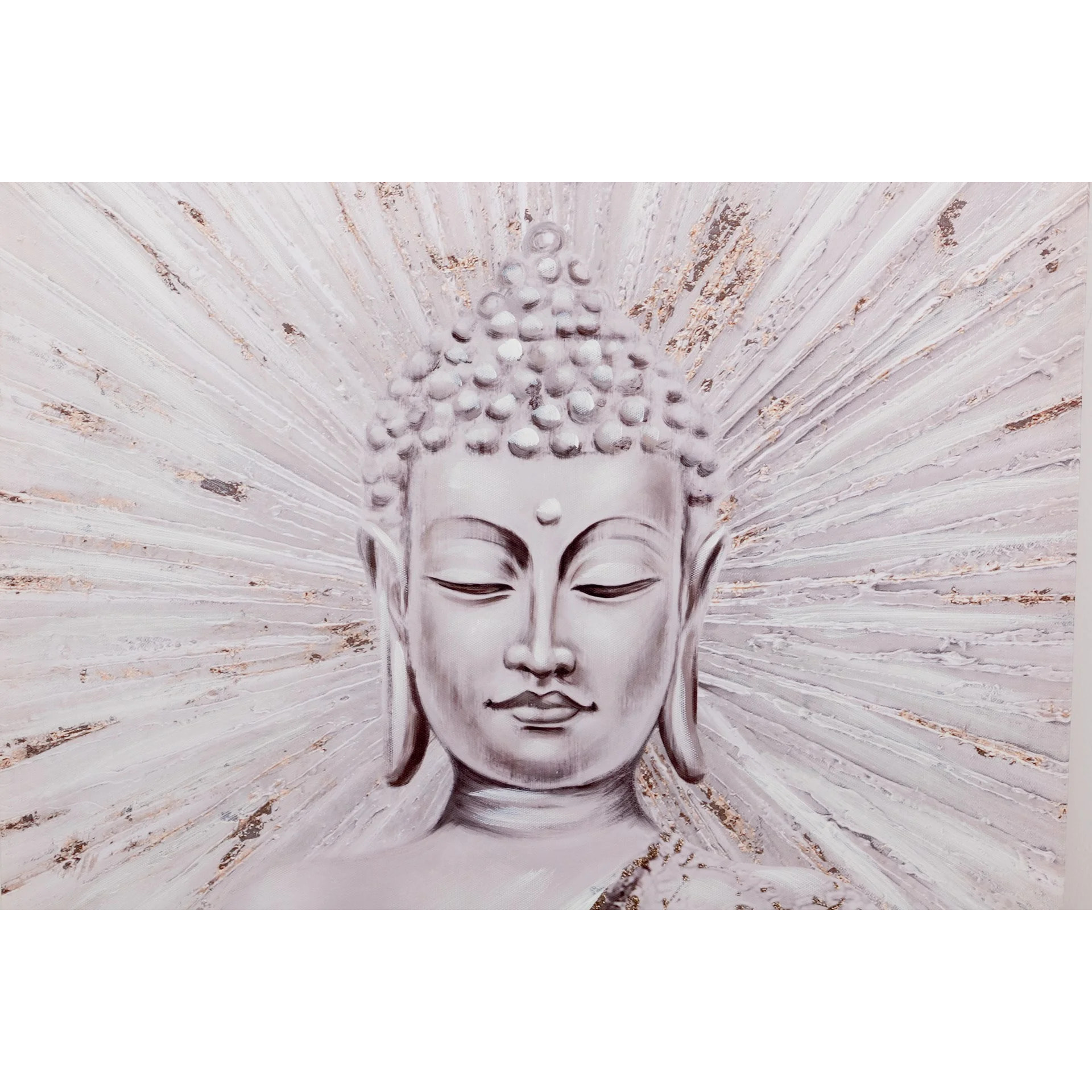Set 2 Lienzos Budha 50x3x90 Cm