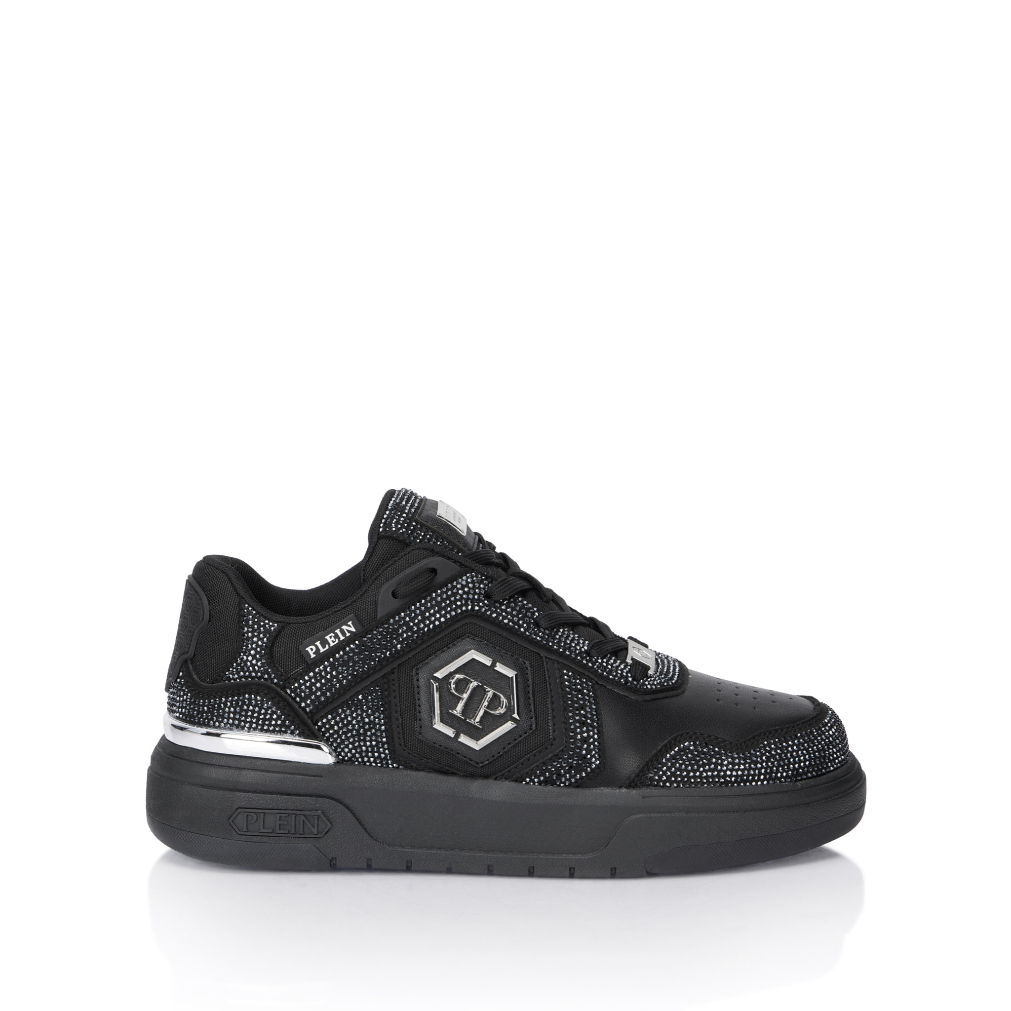 PHILIPP PLEIN Low-Top Sneakers SK8R Strass