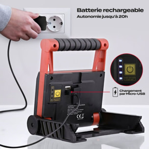 Batterie externe TNB Lampe extérieure noir