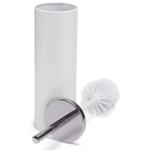 Escobilla de baño metal y acero inoxidable bl