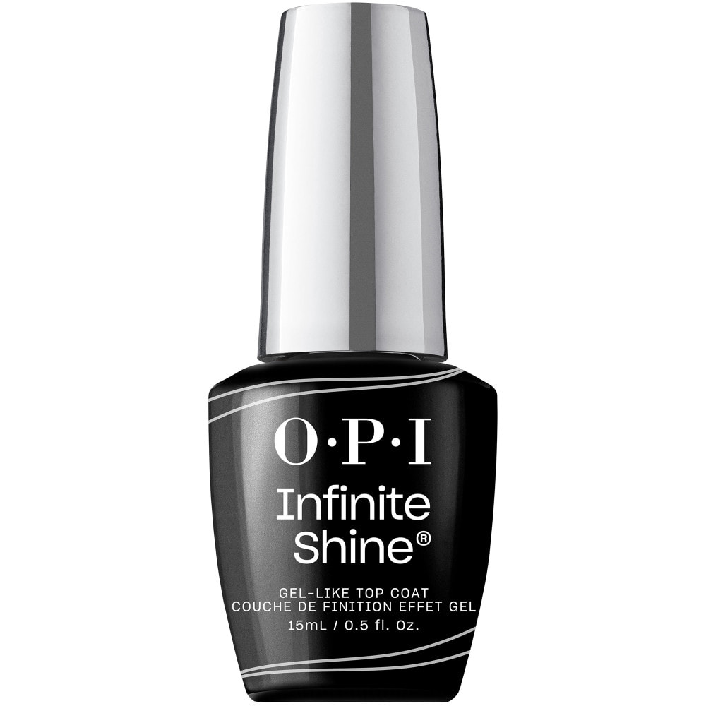 Duo Base Coat et Durcisseur - 15ml Infinite Shine - Top Coat effet gel, sans lampe, tenue jusqu'à 11 jours - 15ml