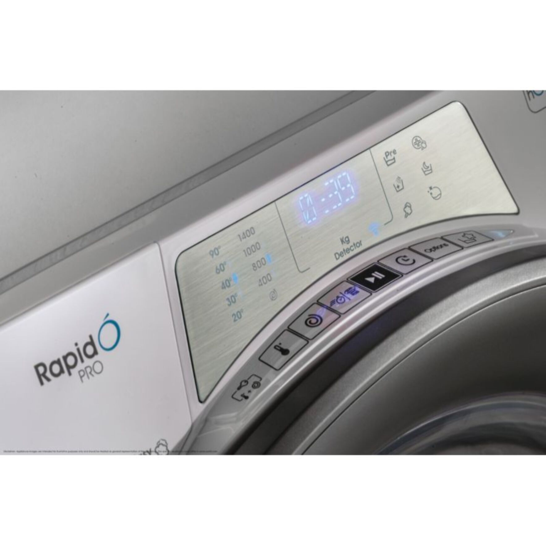 Lave linge séchant hublot CANDY RPW4856BWMR9/1-S