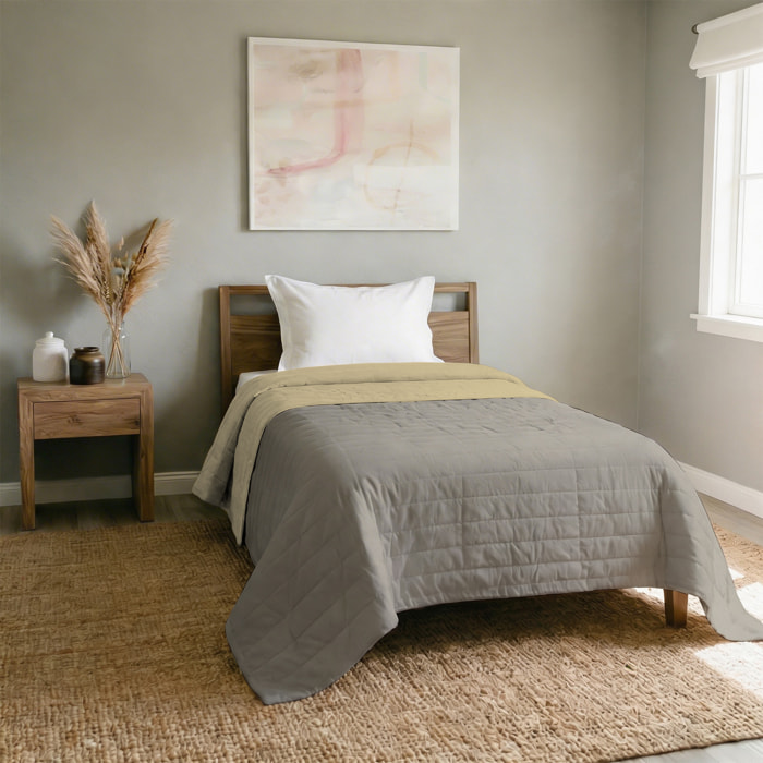 TRAPUNTINO ESTIVO ELEGANT PIAZZA E MEZZA, BICOLORE