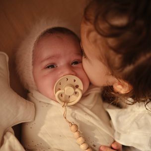 Frigg Pack 2 Chupetes Block Silicona Moon Phase