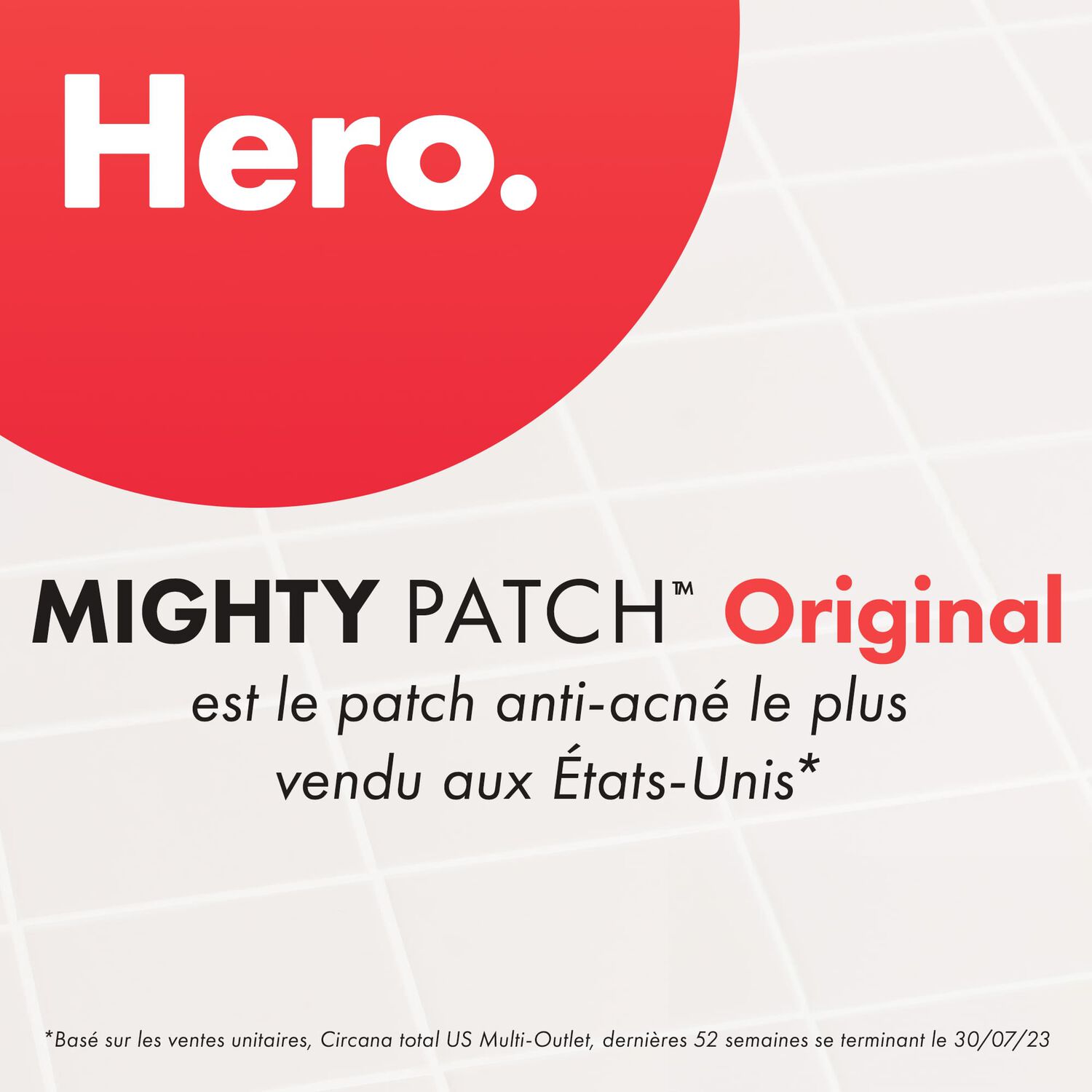 HERO Mighty Patch - Patchs Anti-Acné The Original 72 Patchs