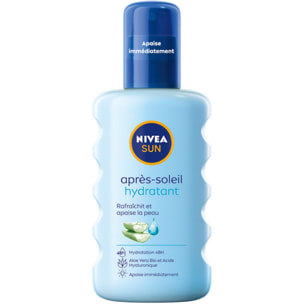 Pack de 2 - Spray après-soleil NIVEA Hydratant Aloe Vera 200ml